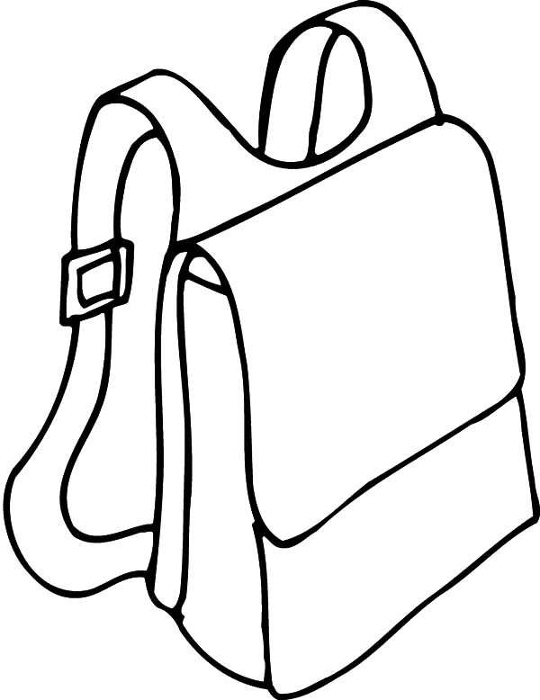 33 Fun Backpack Coloring Pages Printable 15