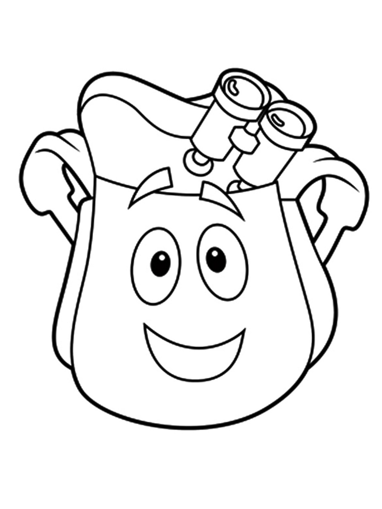 33 Fun Backpack Coloring Pages Printable 23