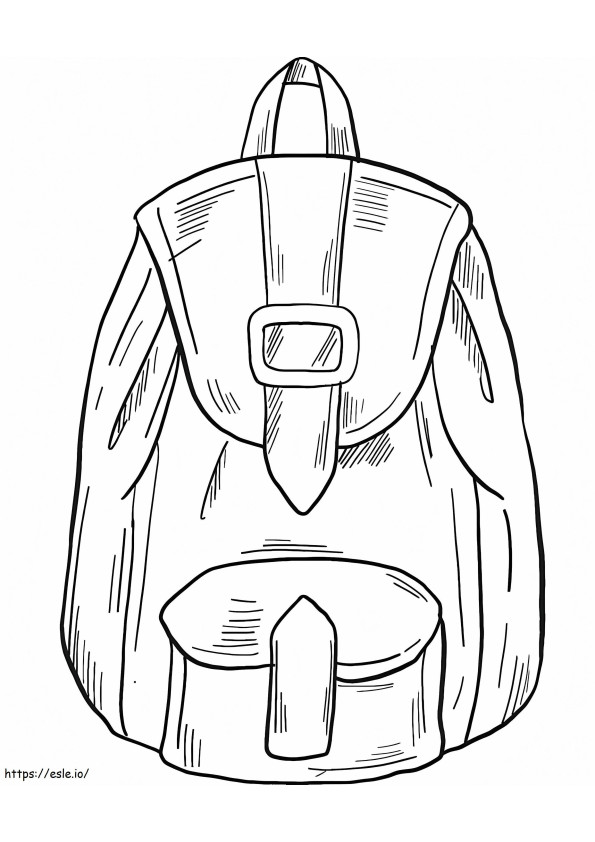 33 Fun Backpack Coloring Pages Printable 28