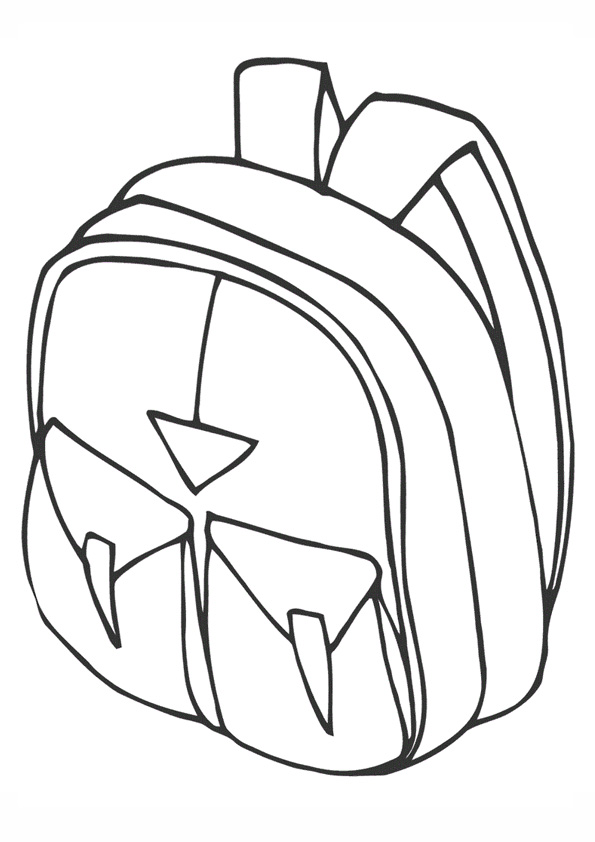 33 Fun Backpack Coloring Pages Printable 29