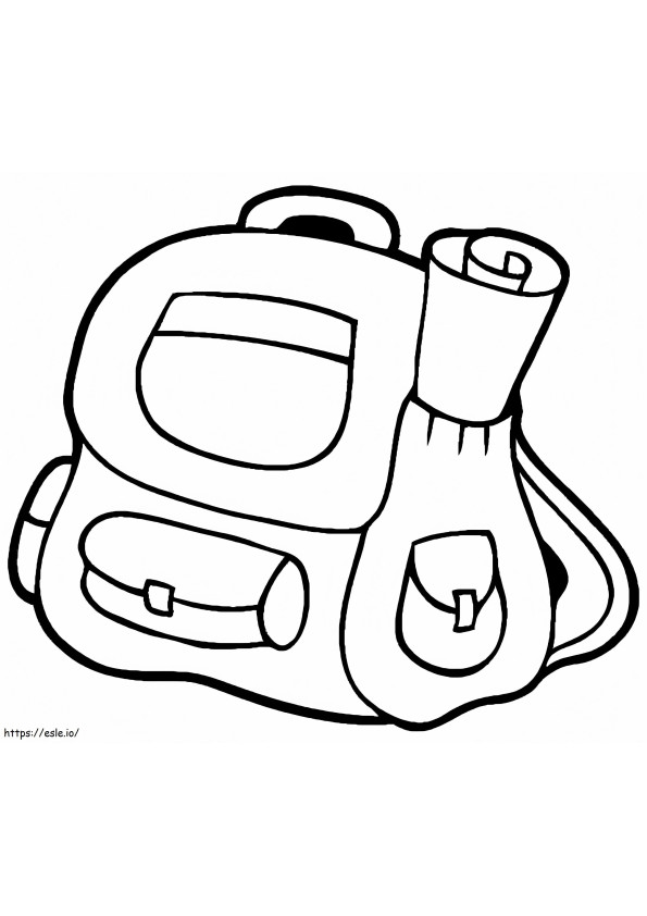 33 Fun Backpack Coloring Pages Printable 34