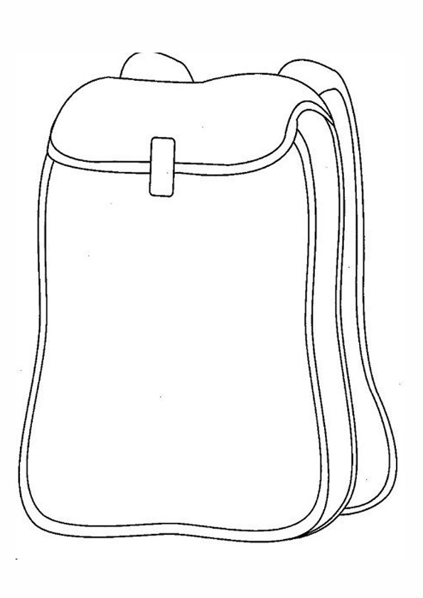 33 Fun Backpack Coloring Pages Printable 5