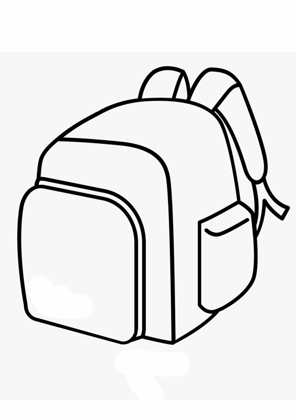 33 Fun Backpack Coloring Pages Printable 6