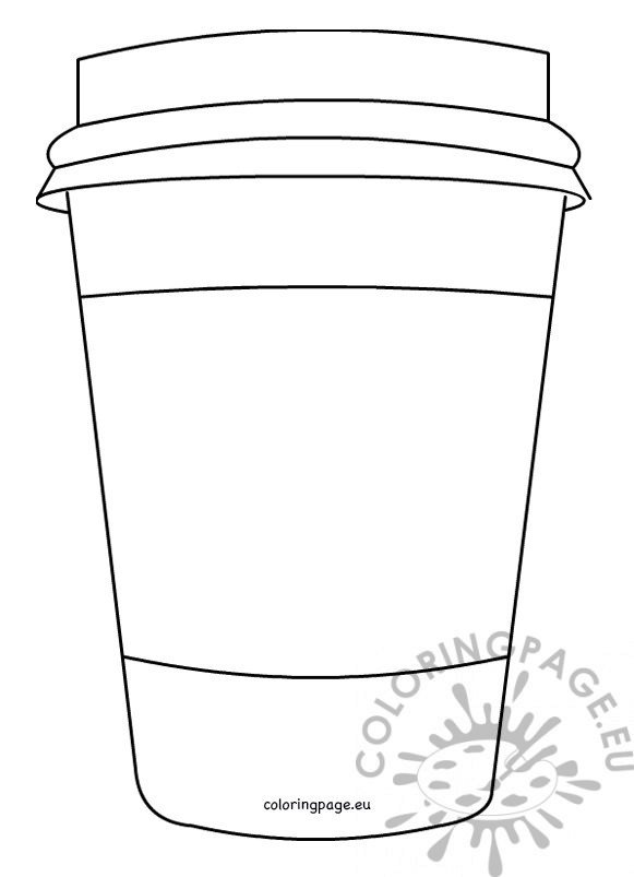 33 Fun Coffee Cup Coloring Pages Printable 11