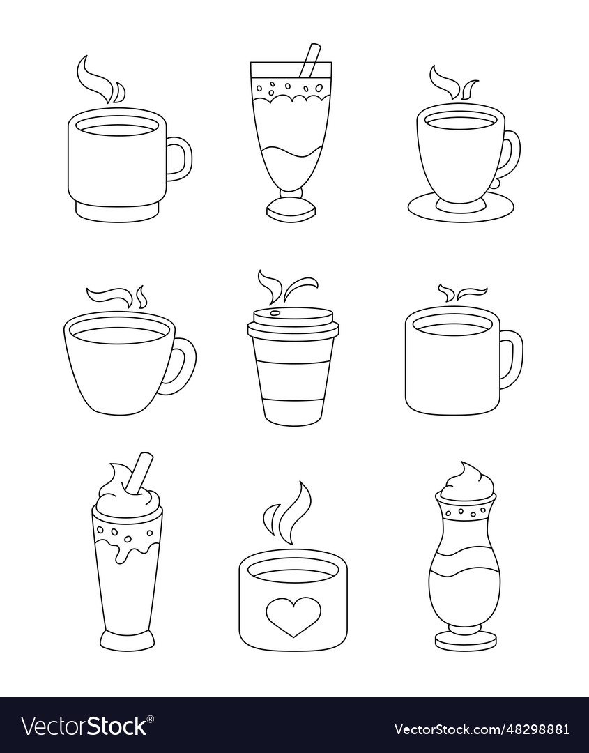 33 Fun Coffee Cup Coloring Pages Printable 20