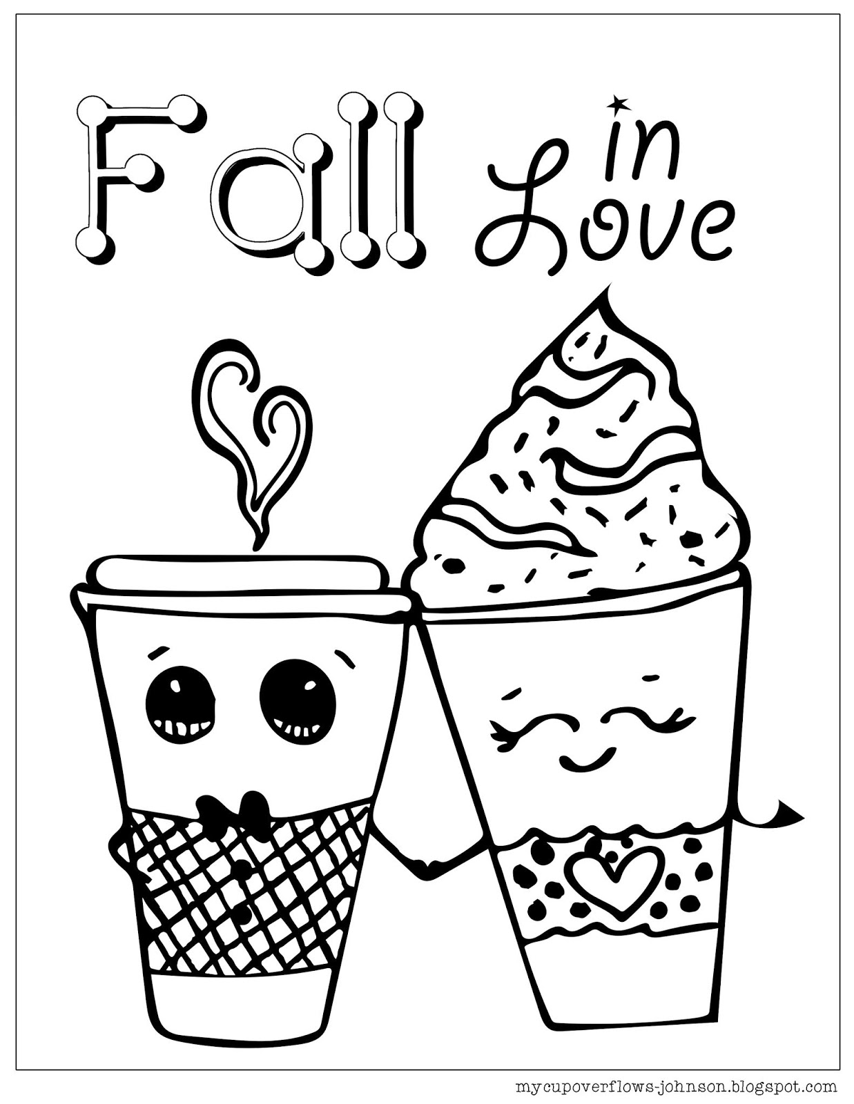 33 Fun Coffee Cup Coloring Pages Printable 29