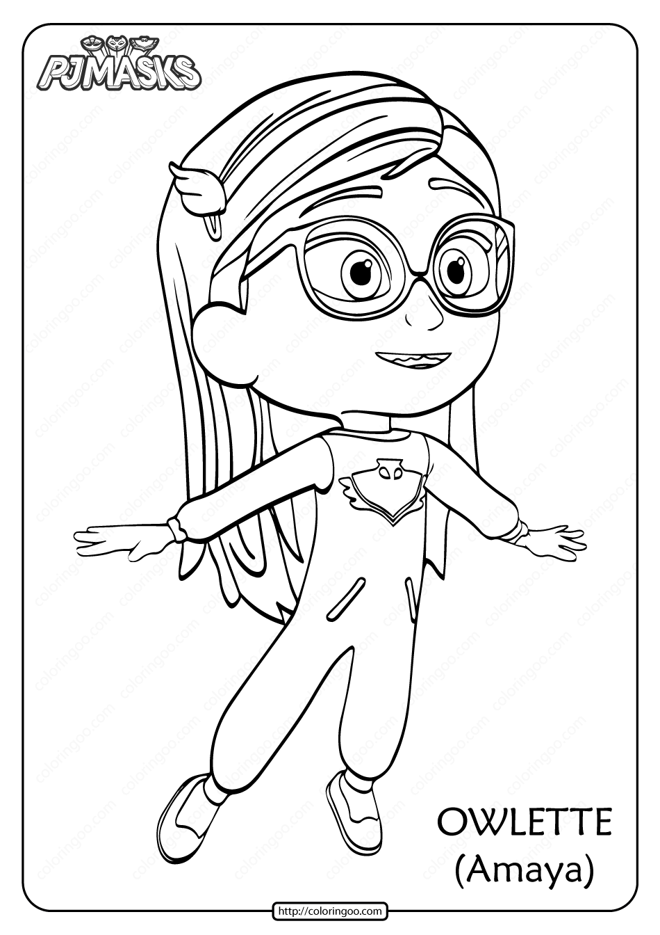 33 PJ Masks Coloring Pages Printable 11