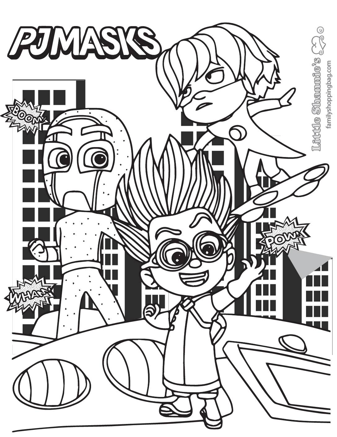 33 PJ Masks Coloring Pages Printable 13