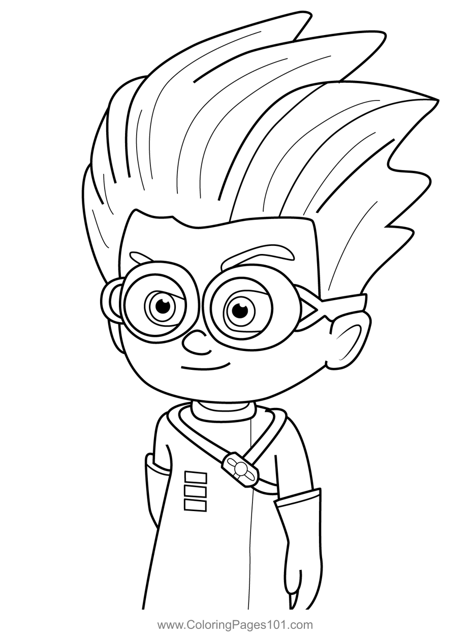 33 PJ Masks Coloring Pages Printable 14