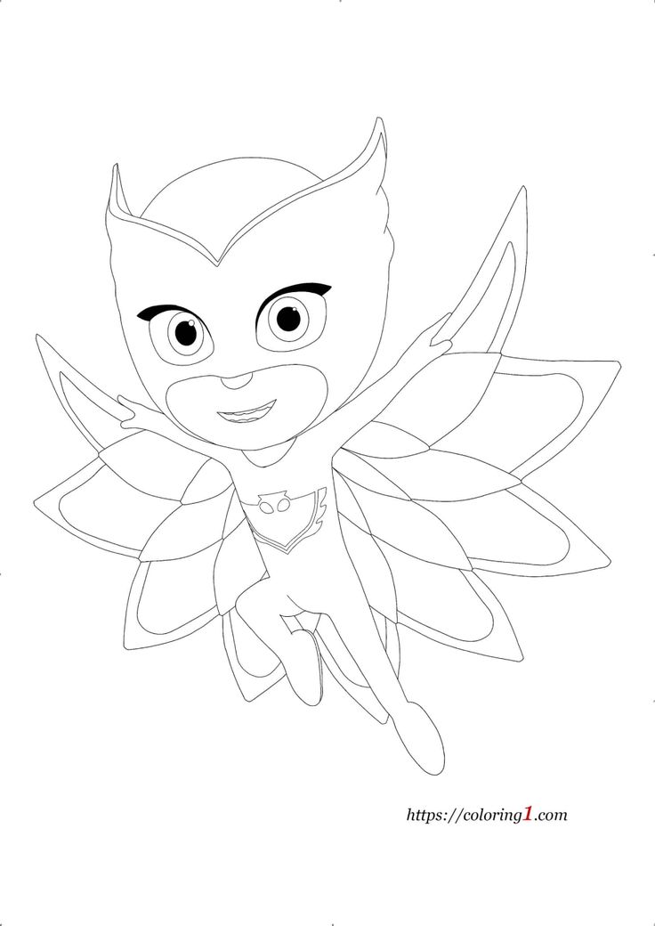 33 PJ Masks Coloring Pages Printable 20