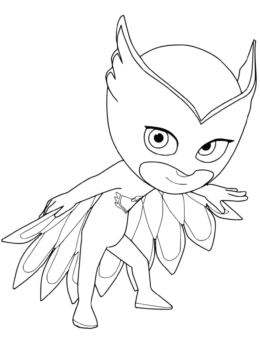 33 PJ Masks Coloring Pages Printable 21