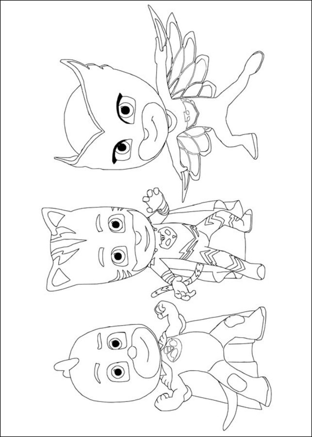 33 PJ Masks Coloring Pages Printable 23