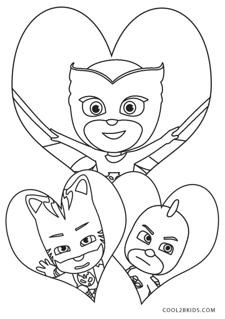 33 PJ Masks Coloring Pages Printable 30