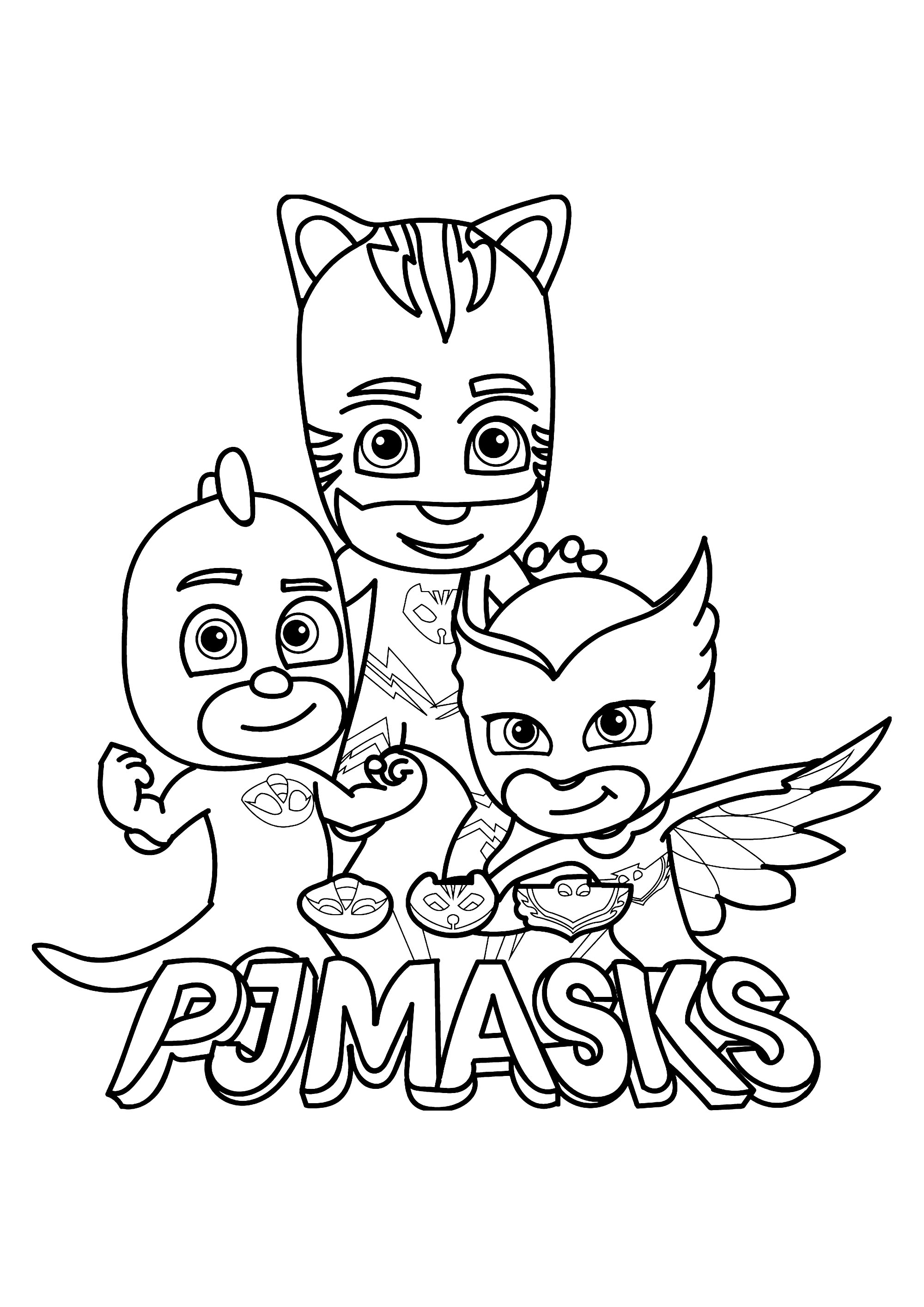 33 PJ Masks Coloring Pages Printable 33