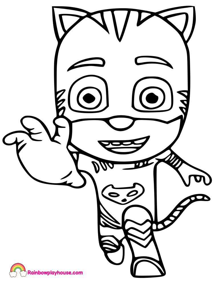 33 PJ Masks Coloring Pages Printable 6