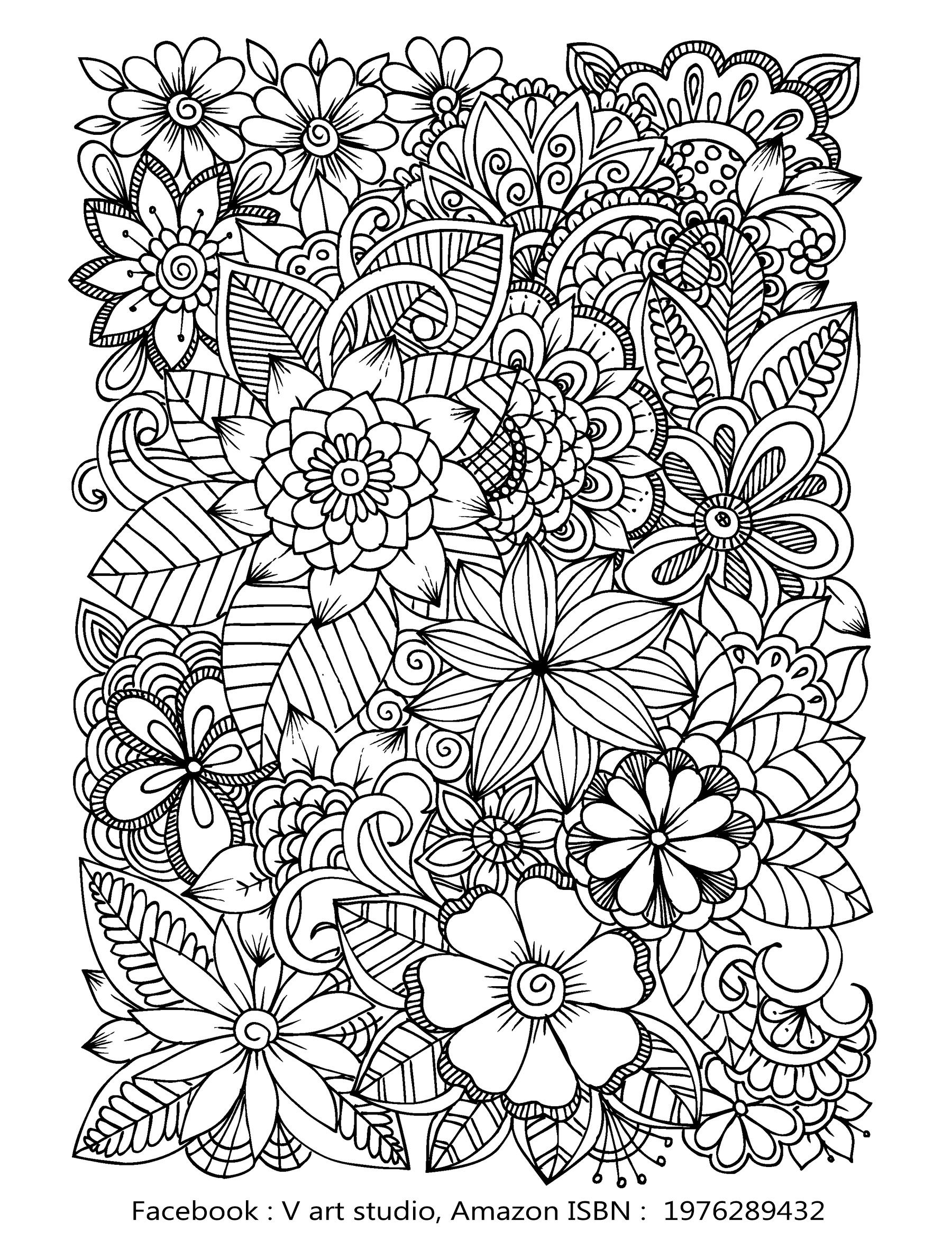 33 Relaxing Adult Coloring Pages by Number Printable 21