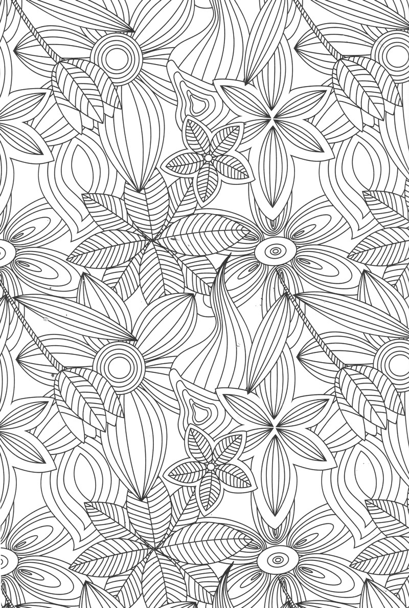 33 Relaxing Adult Coloring Pages by Number Printable 32