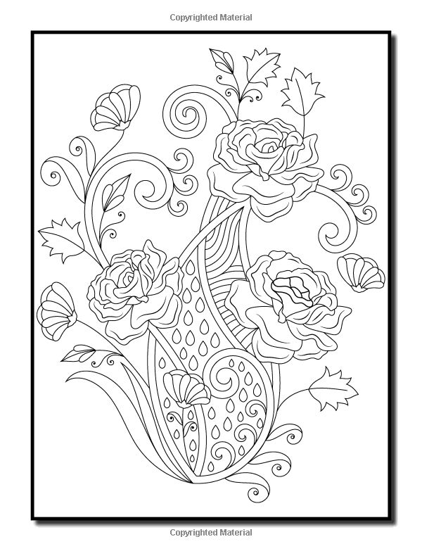 33 Relaxing Adult Coloring Pages by Number Printable 35