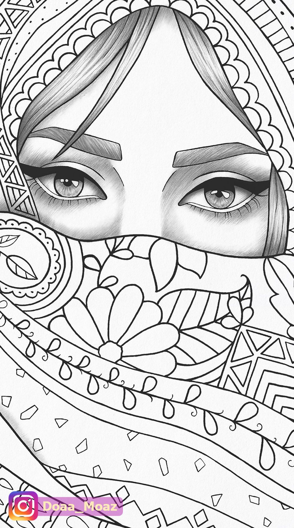 33 Stylish Baddie Coloring Pages Printable 15