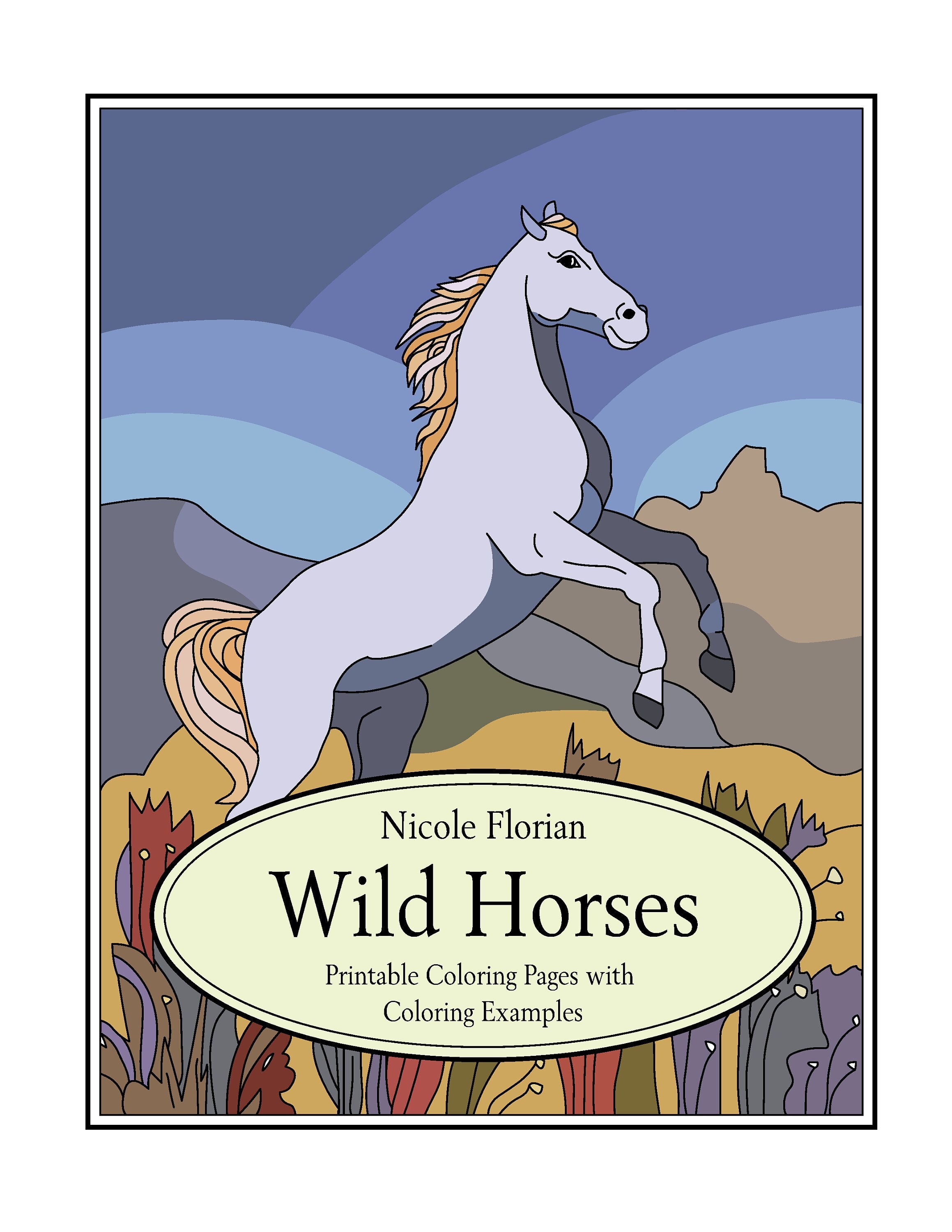 33 Wild Horse Coloring Pages Printable 12