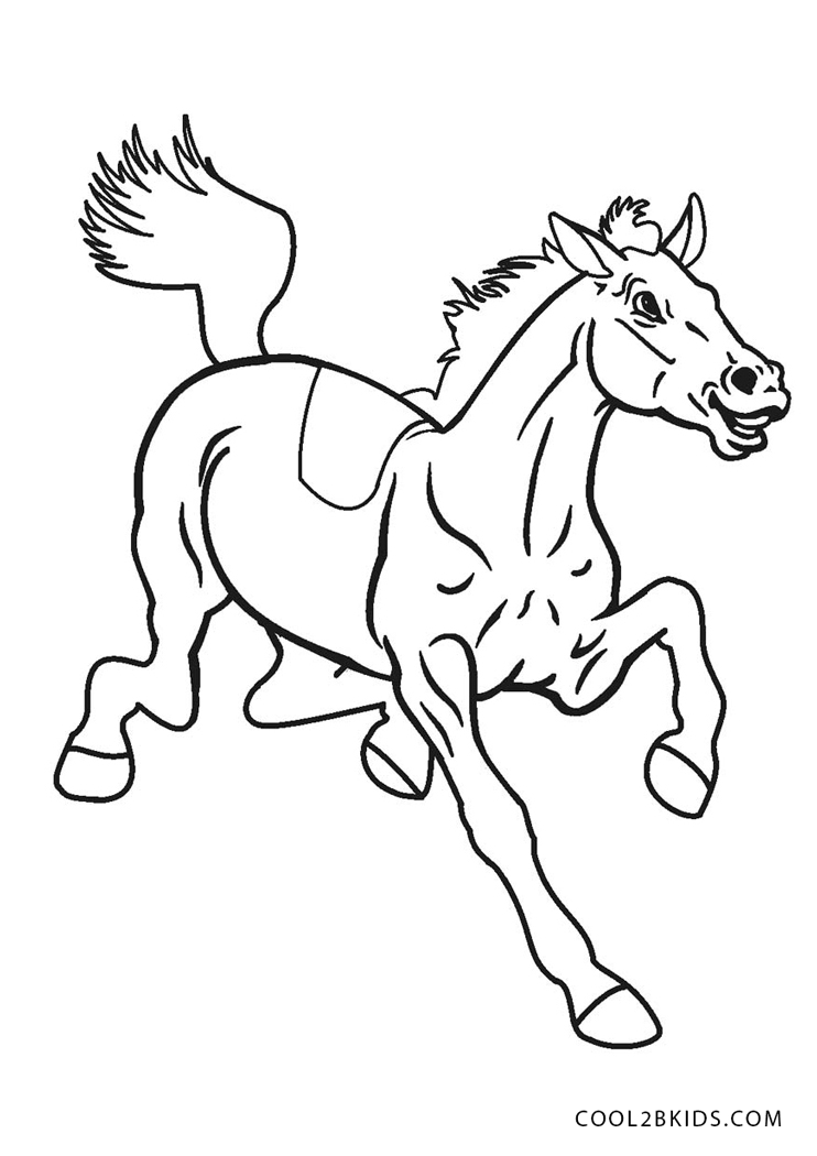 33 Wild Horse Coloring Pages Printable 17