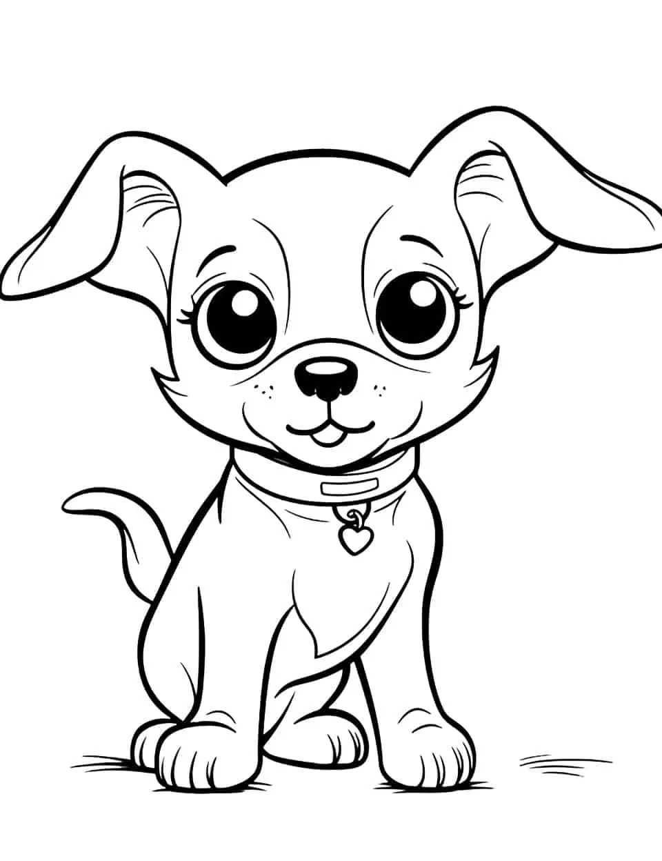 34 Adorable Chihuahua Coloring Pages Printable 22