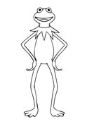 34 Adorable Kermit the Frog Coloring Page Printable 10