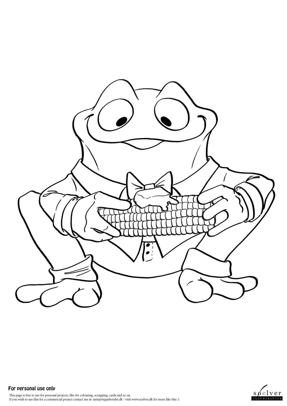 34 Adorable Kermit the Frog Coloring Page Printable 11