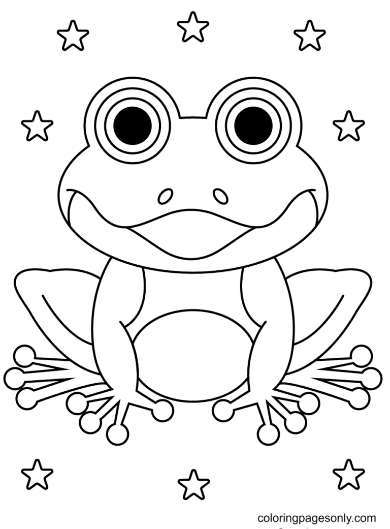 34 Adorable Kermit the Frog Coloring Page Printable 23