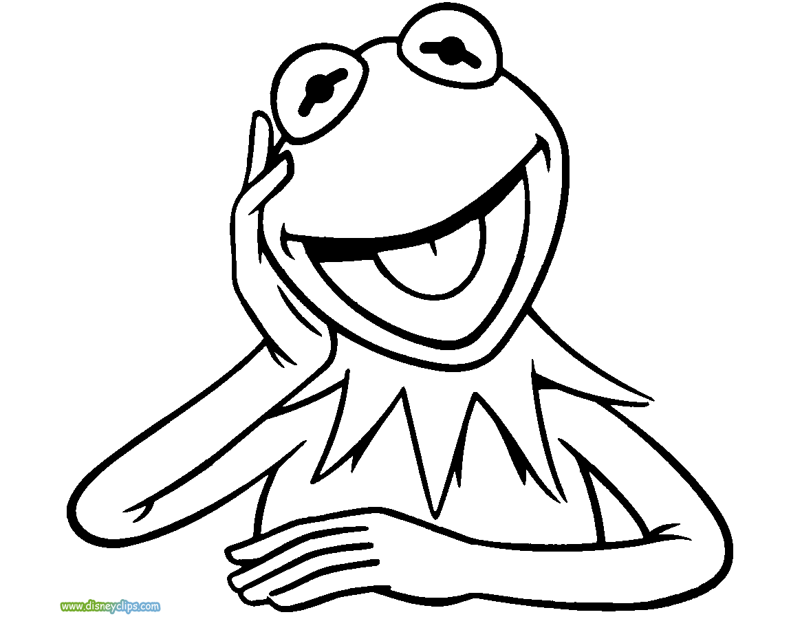 34 Adorable Kermit the Frog Coloring Page Printable 25