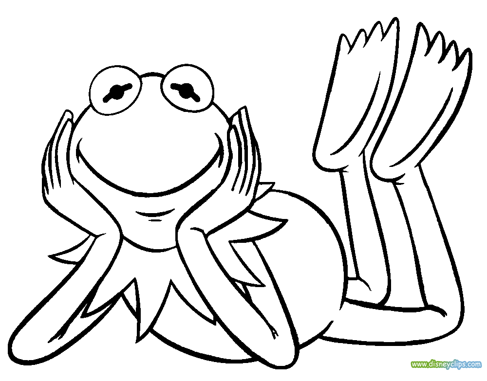 34 Adorable Kermit the Frog Coloring Page Printable 27