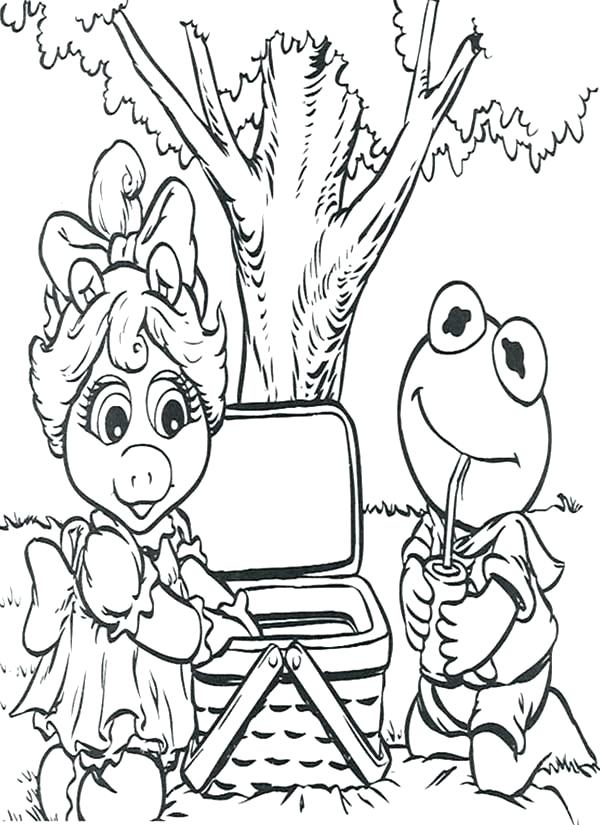 34 Adorable Kermit the Frog Coloring Page Printable 29