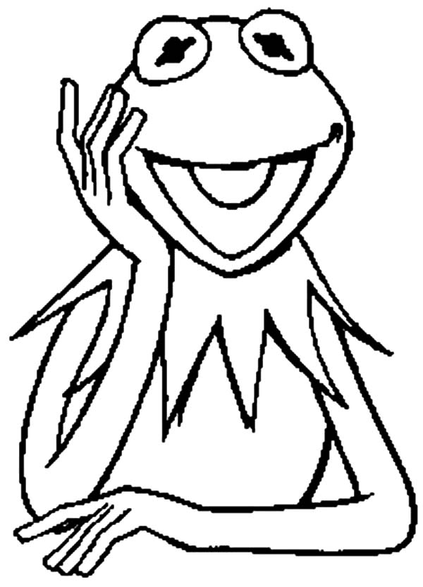 34 Adorable Kermit the Frog Coloring Page Printable 32