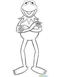 34 Adorable Kermit the Frog Coloring Page Printable 33