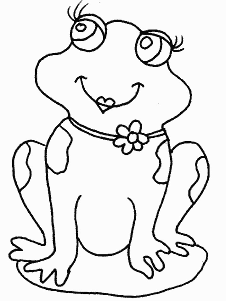 34 Adorable Tadpole and Froglet Coloring Pages Printable 18