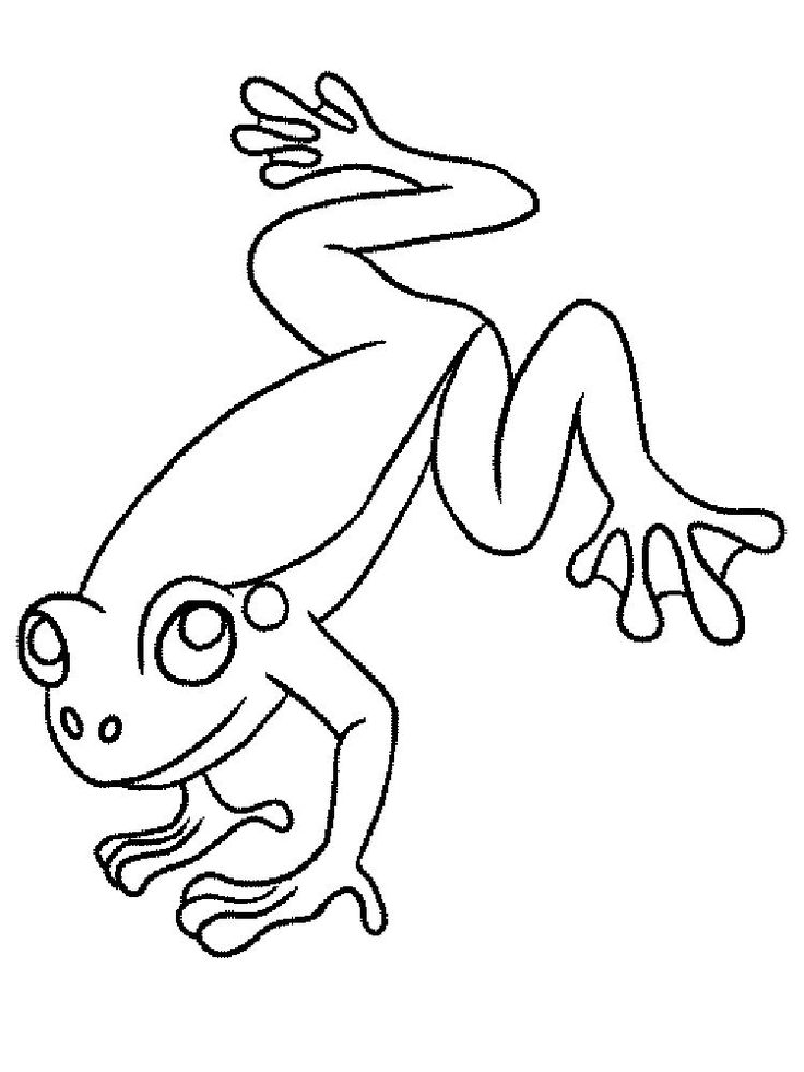 34 Adorable Tadpole and Froglet Coloring Pages Printable 2