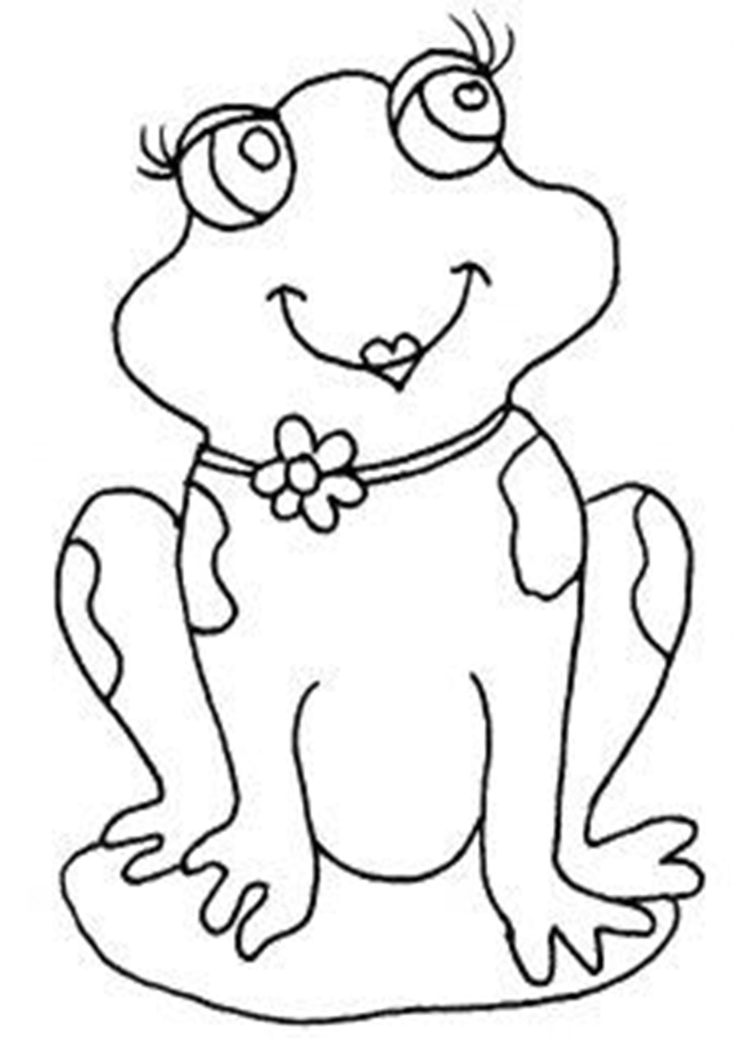 34 Adorable Tadpole and Froglet Coloring Pages Printable 21