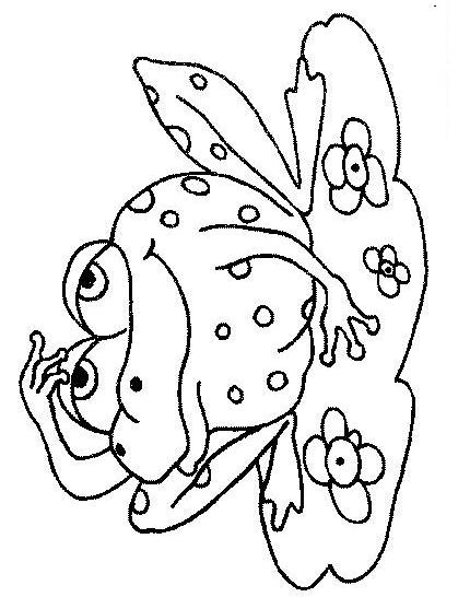 34 Adorable Tadpole and Froglet Coloring Pages Printable 33