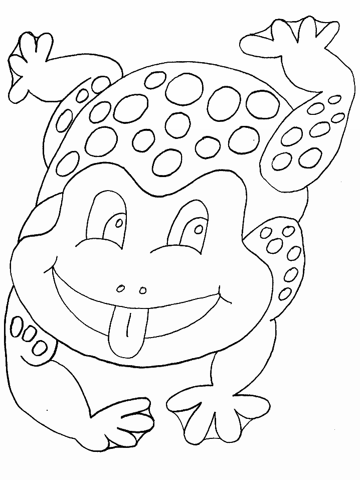 34 Adorable Tadpole and Froglet Coloring Pages Printable 9