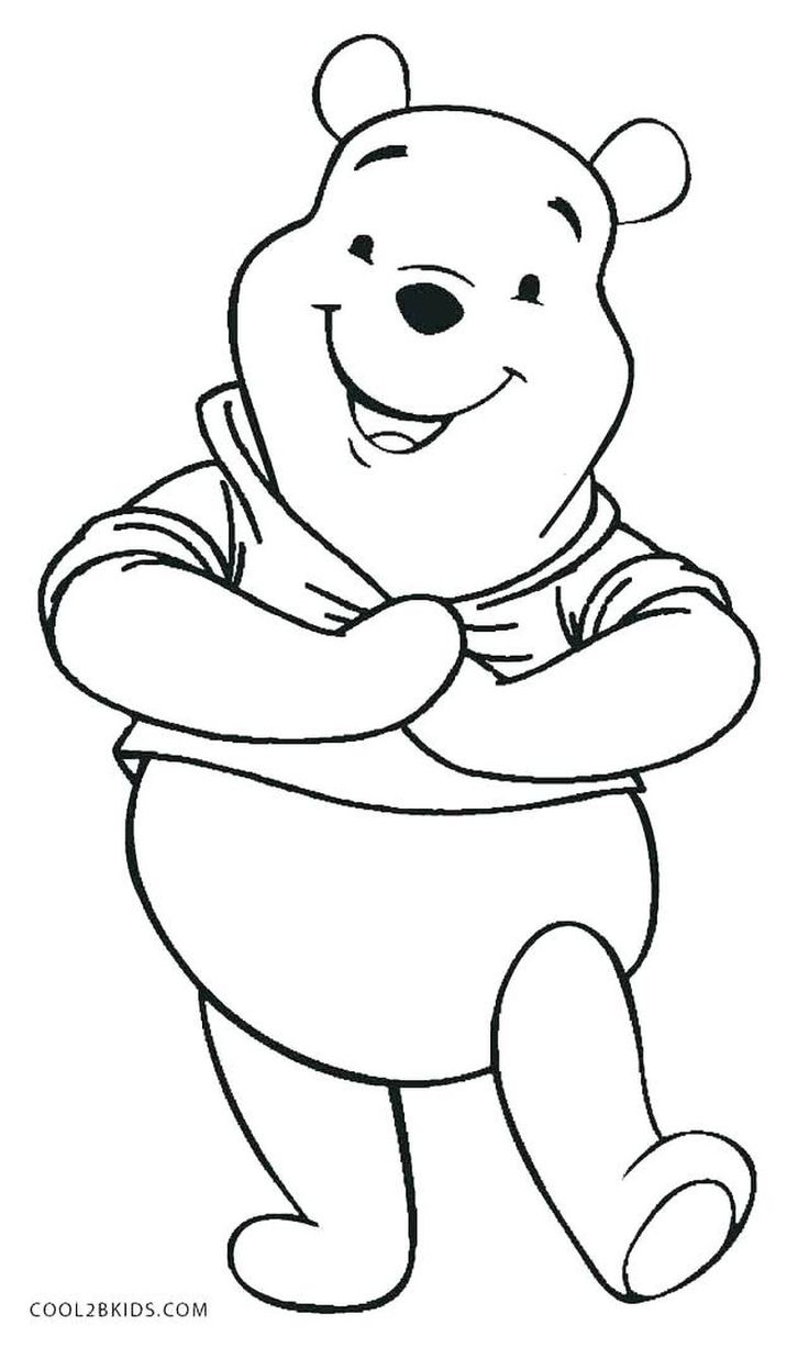 34 Charming Winnie the Pooh Coloring Pages Printable 9