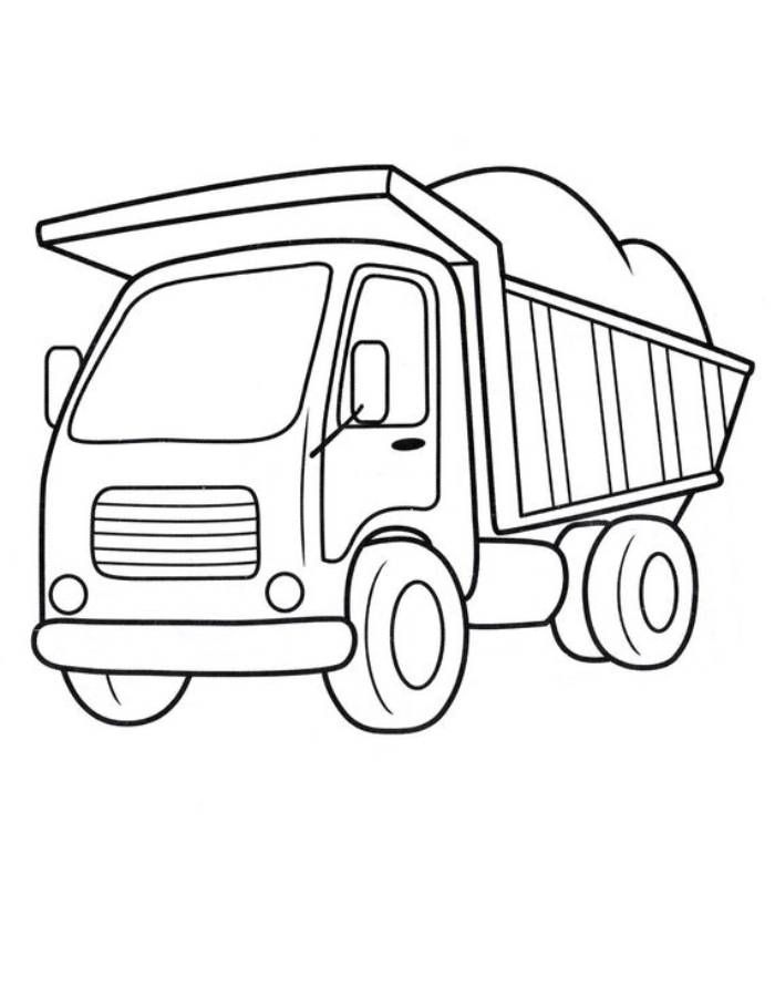 34 Cool Garbage Truck Coloring Pages Printable 35