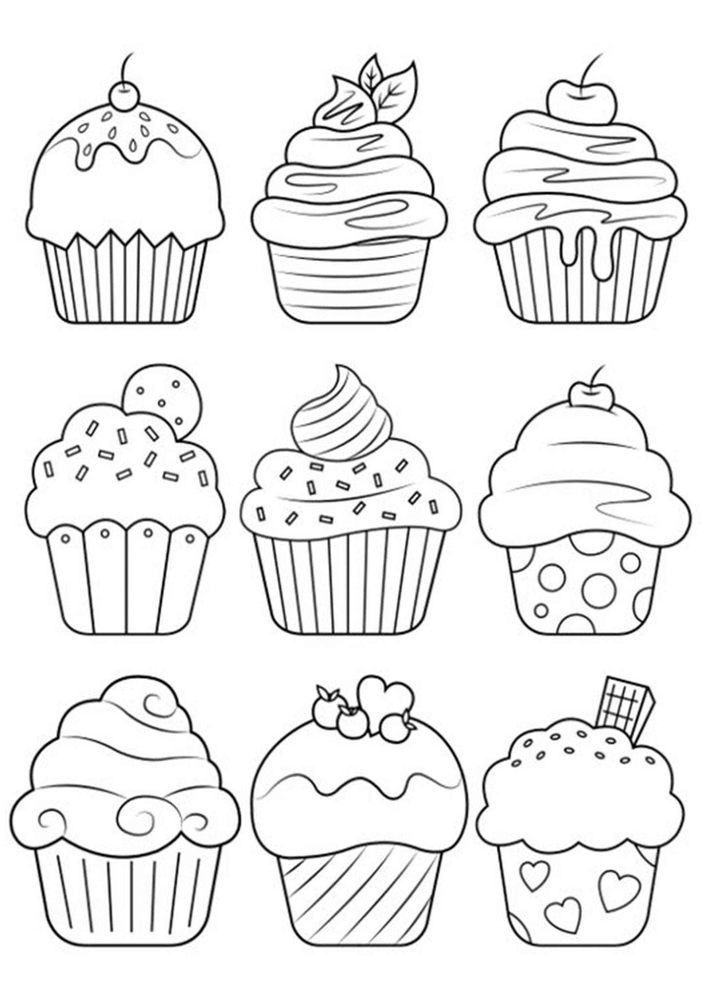 34 Delicious Food Coloring Pages for Kids Printable 13