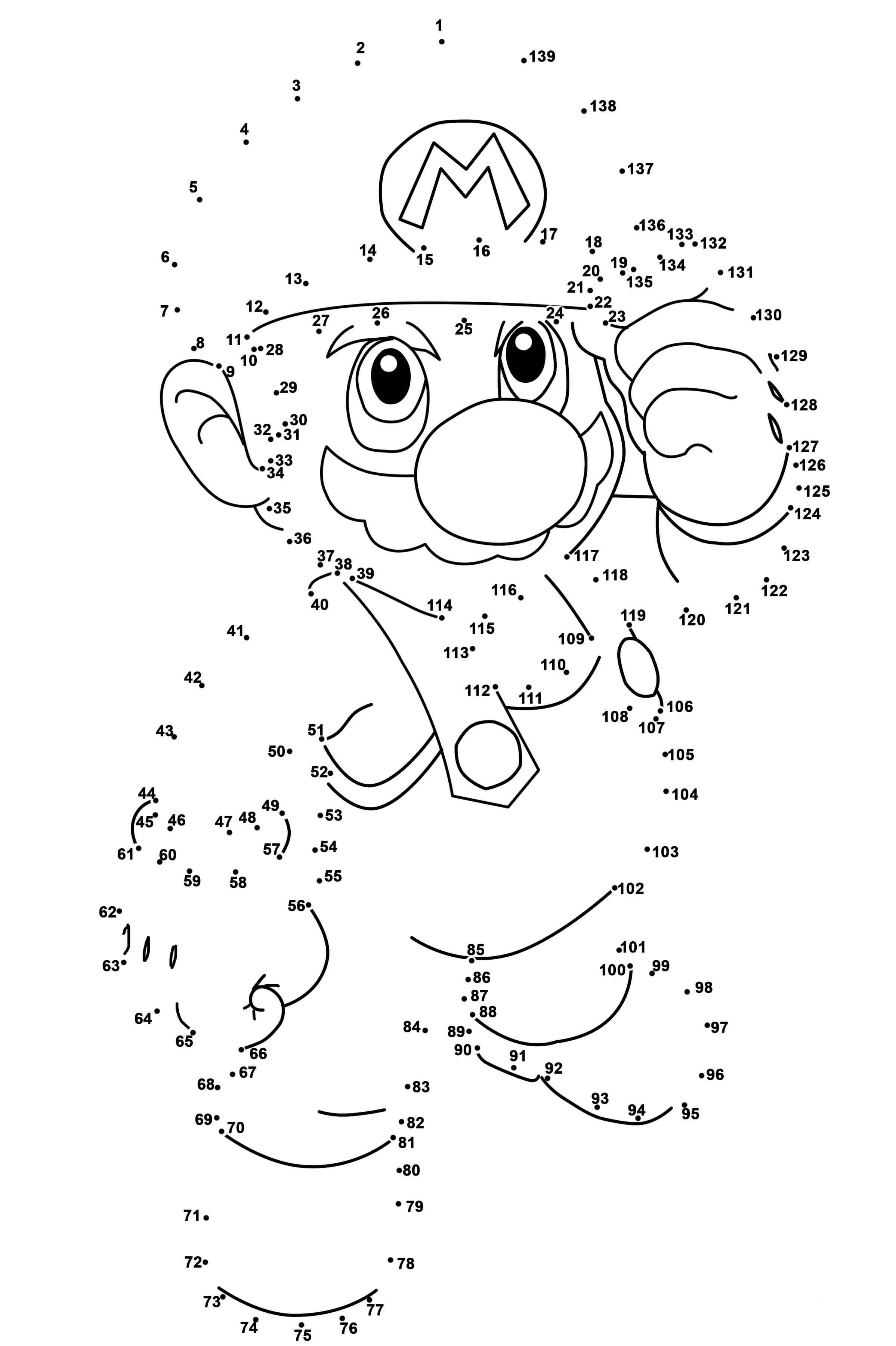 34 Dot To Dot Coloring Pages For Adults Printable 32