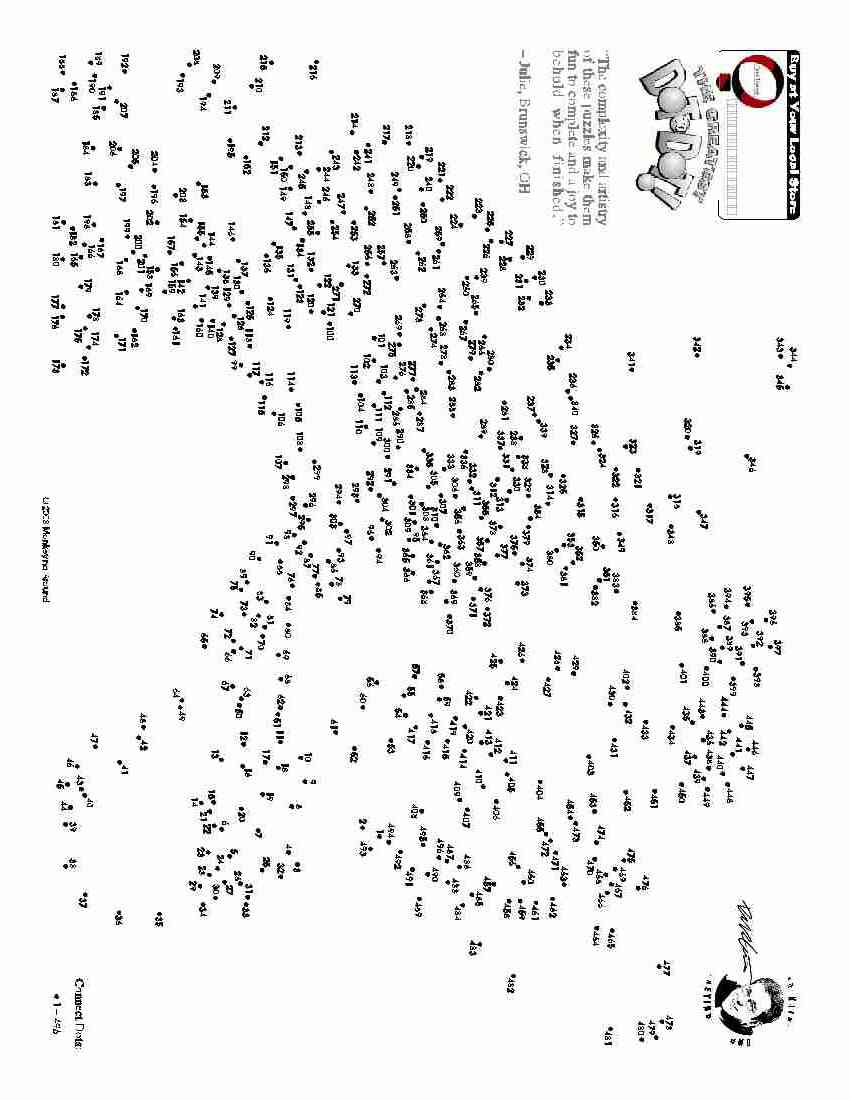 34 Dot To Dot Coloring Pages For Adults Printable 7