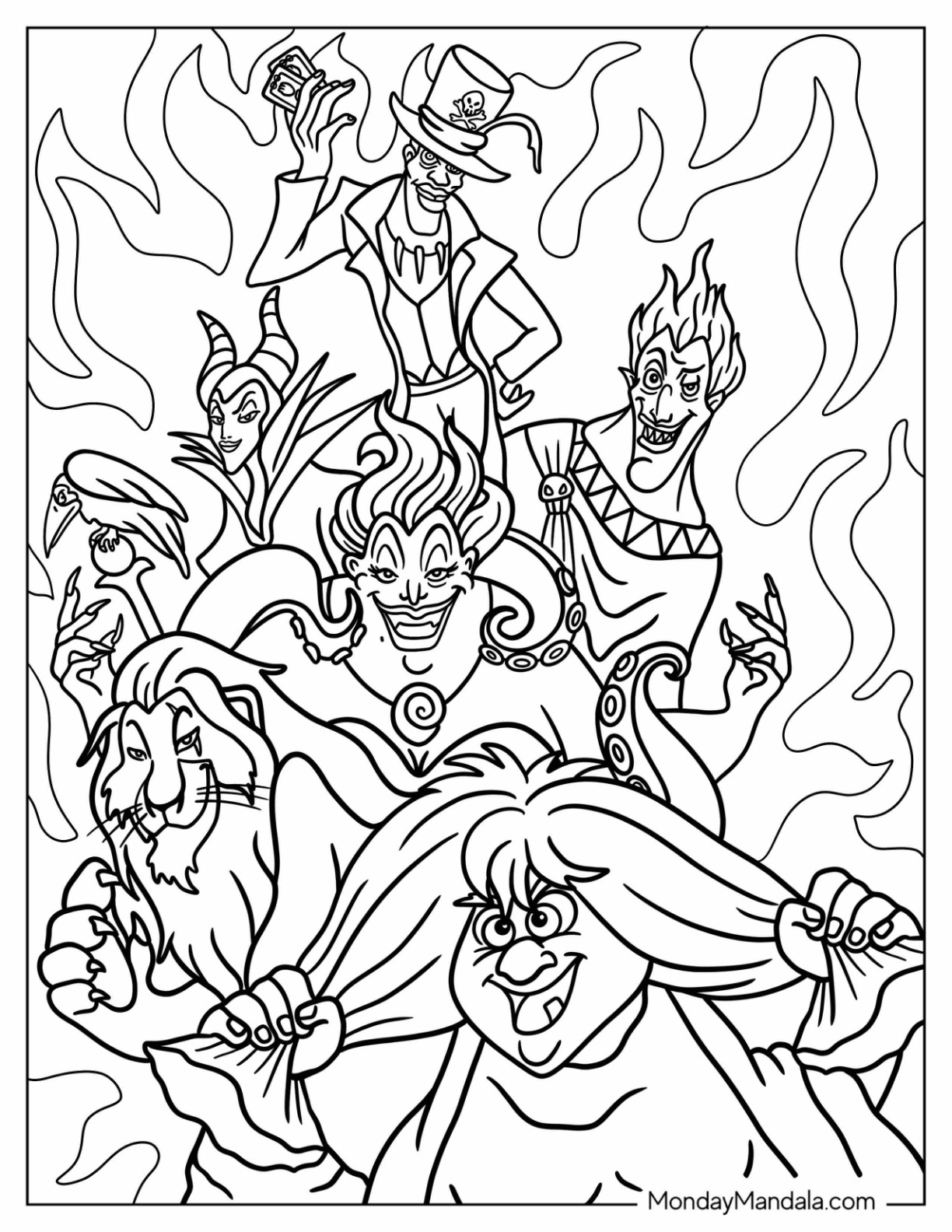 34 Easy Baddie Coloring Pages Printable 23