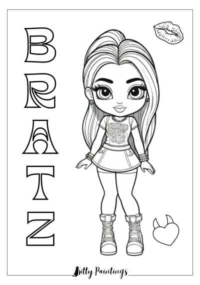 34 Easy Baddie Coloring Pages Printable 28