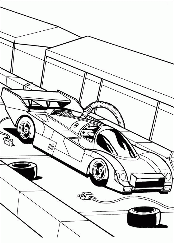 34 Exciting Hot Wheels Coloring Pages Printable 18