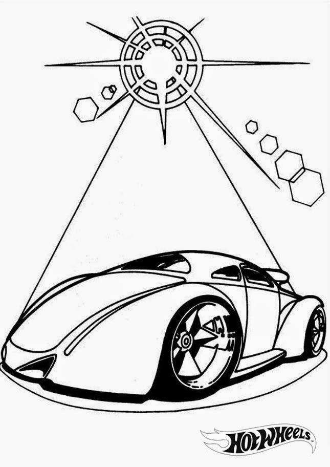 34 Exciting Hot Wheels Coloring Pages Printable 22