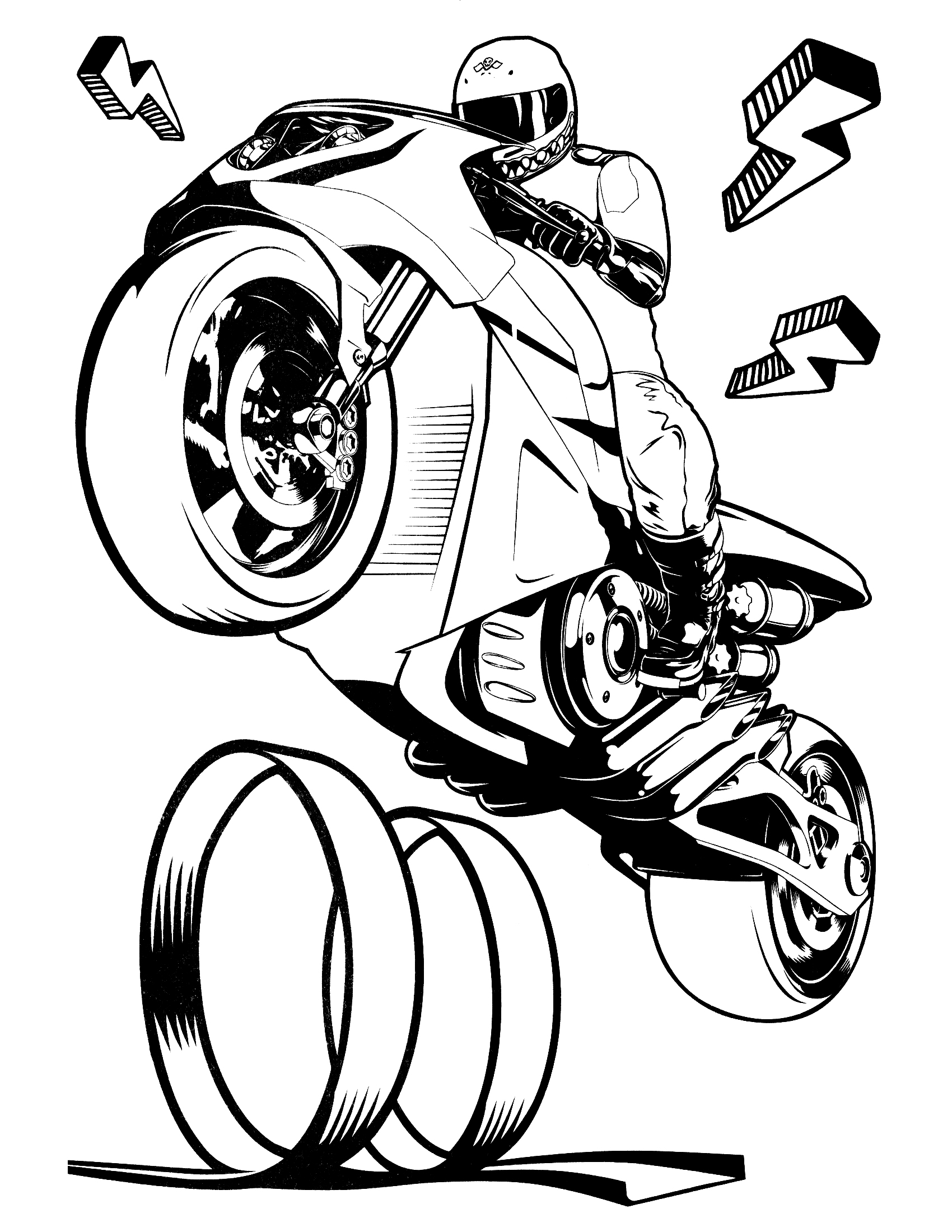 34 Exciting Hot Wheels Coloring Pages Printable 26