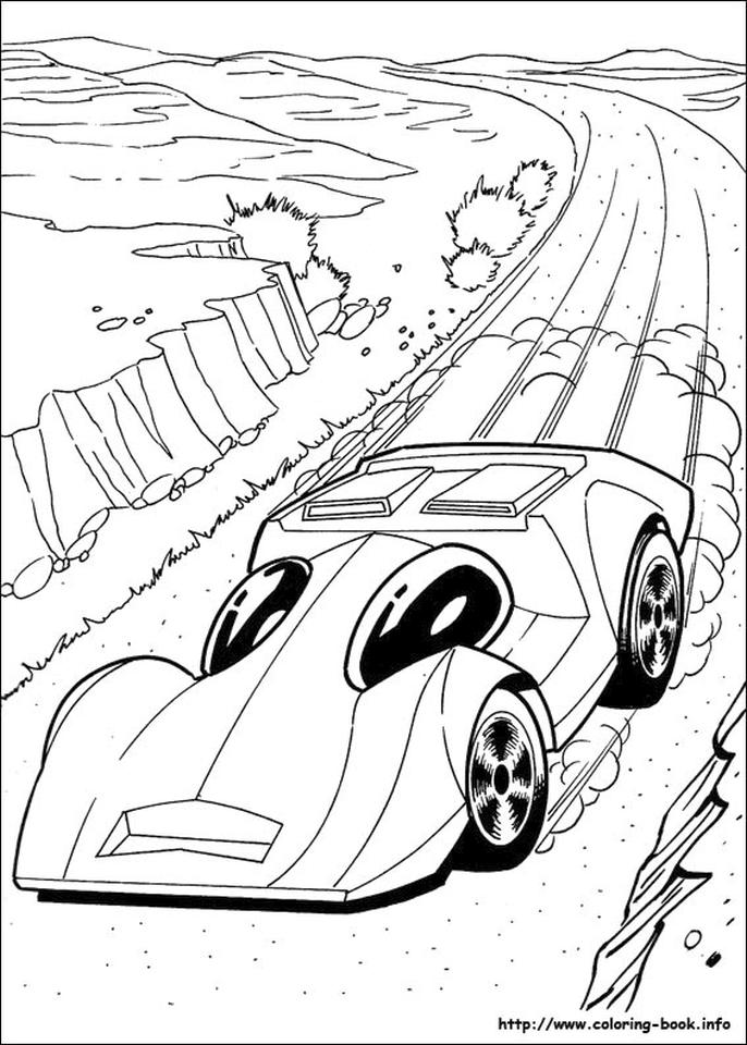 34 Exciting Hot Wheels Coloring Pages Printable 9